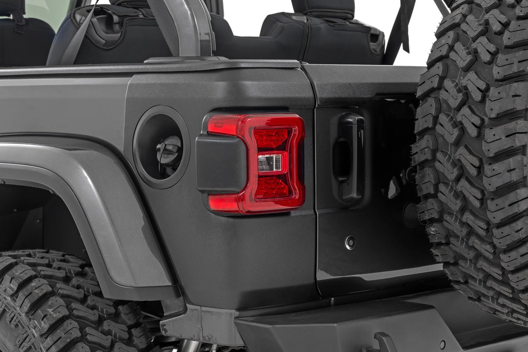 Trail Cladding Rear Corners Jeep Wrangler JL/JLU 18-24 TC13026