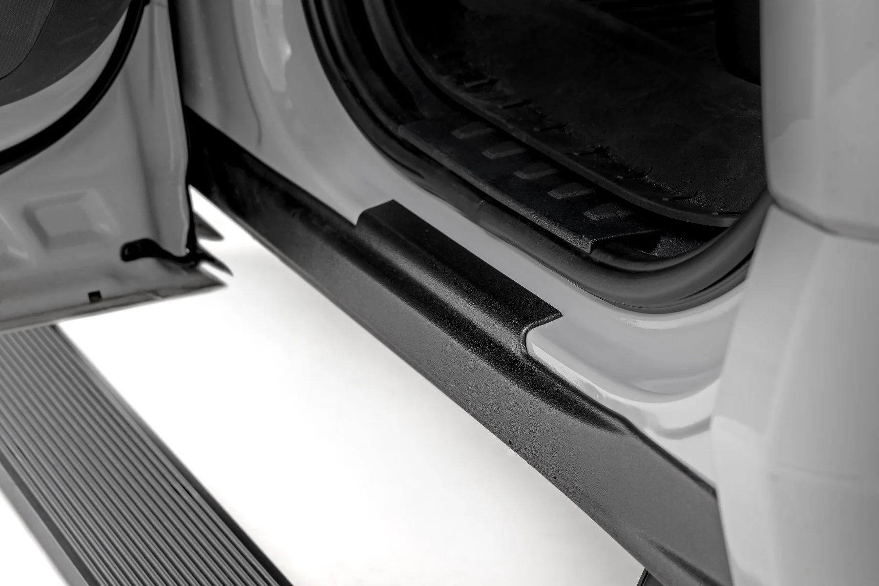 Rough Country Trail Cladding | Rocker Sill Plates | for Ford F-150 2021-2025 TC13023