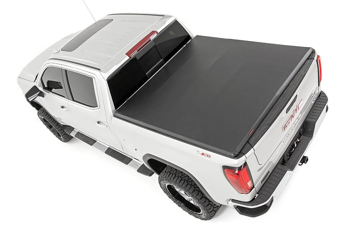 Rough Country TriFold 5'10" Bed Cover Chevy/GMC Sierra/Silverado 1500 19-25 41308550A - Image 2