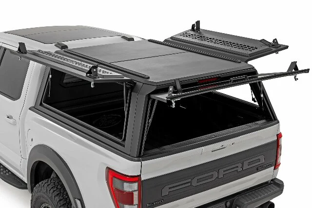 Rough Country Truck Bed Cap | Modular | 5'7" Bed | for Ford F-150 2021-2025 73400 - Image 2