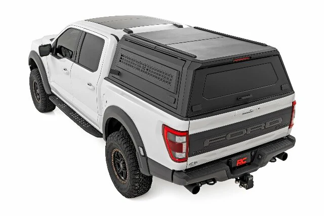 Rough Country Truck Bed Cap | Modular | 5'7" Bed | for Ford F-150 2021-2025 73400 - Image 3