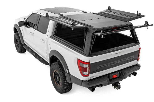 Rough Country Truck Bed Cap | Modular | 5'7" Bed | for Ford F-150 2021-2025 73400 - Image 5