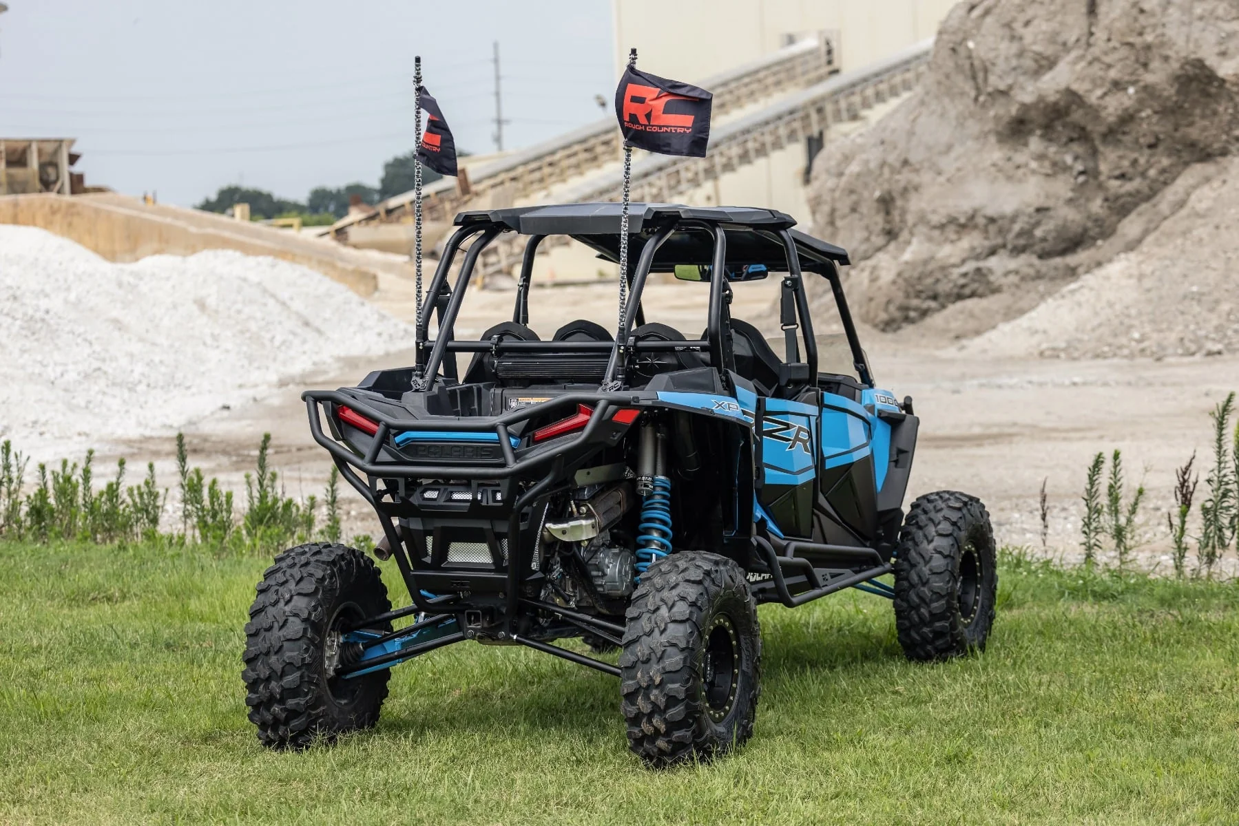 Tubular Rear Bumper w/ Receiver Hitch Polaris RZR 1000XP 2014-2021 93118 - Image 5