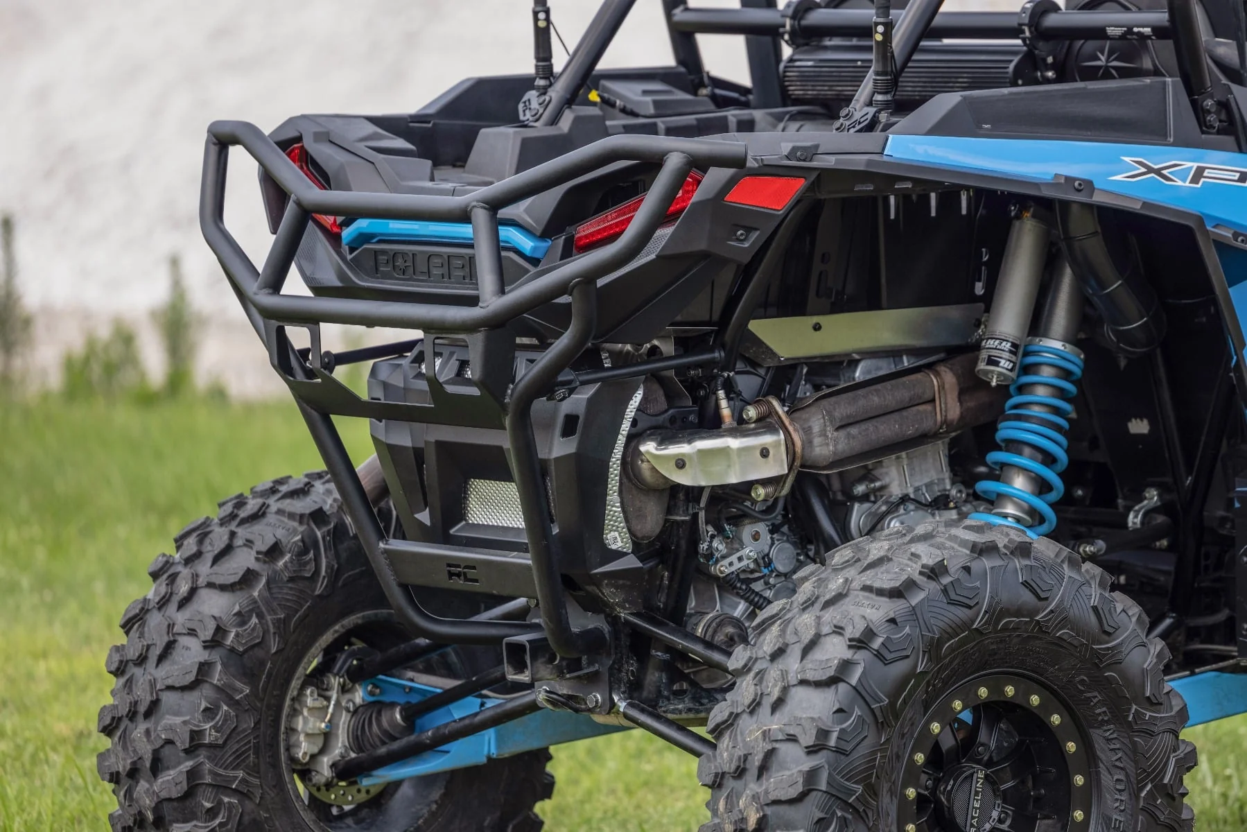 Tubular Rear Bumper w/ Receiver Hitch Polaris RZR 1000XP 2014-2021 93118 - Image 6