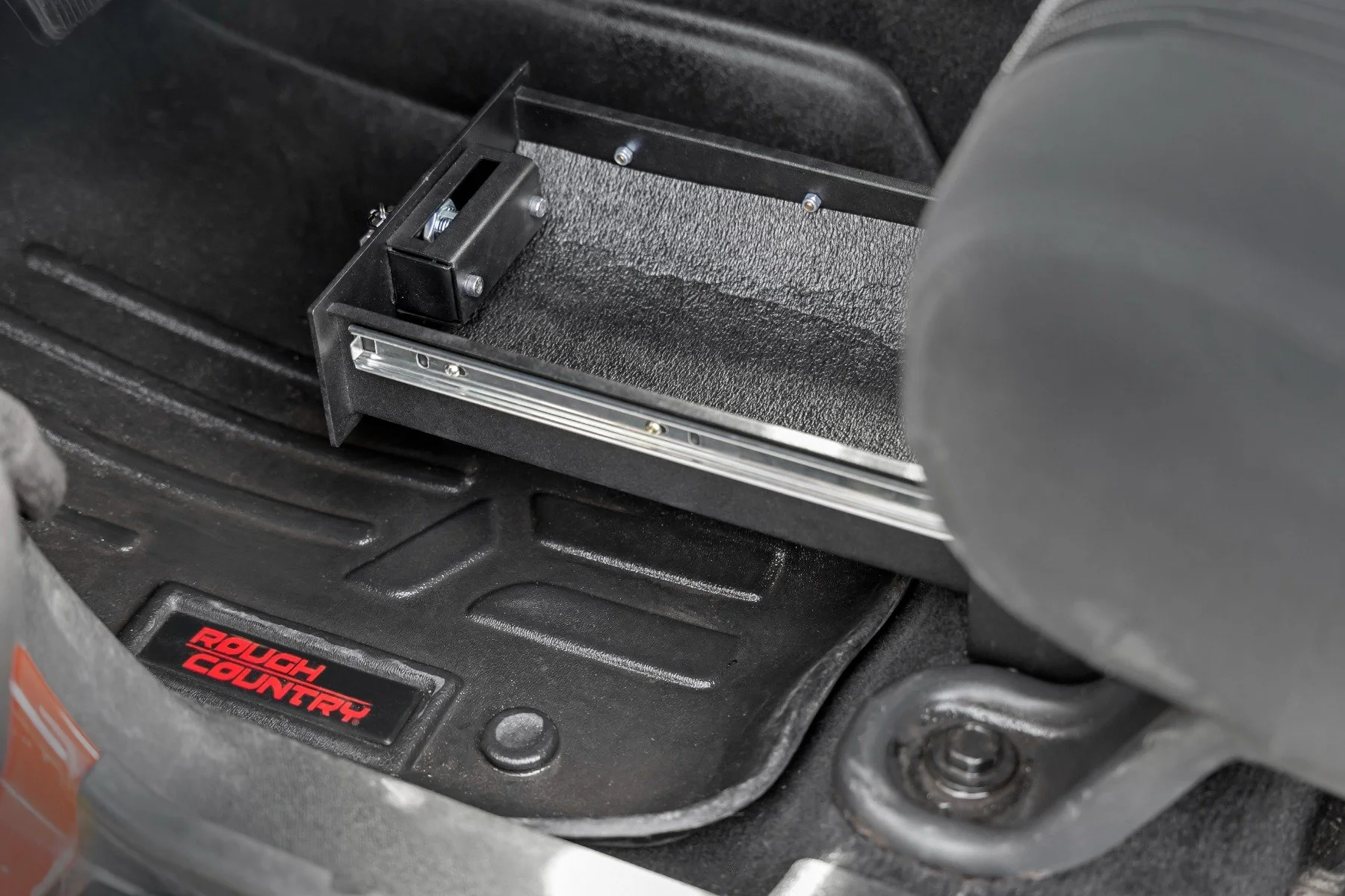 Under Seat Lock Box Jeep Wrangler 2007-2018 JK/JKU 99035 - Image 2