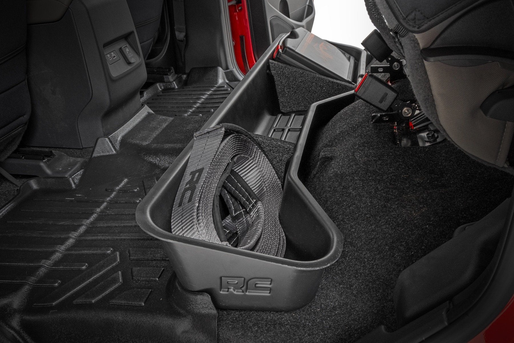 Under Seat Storage Crew Cab Nissan Frontier 05-23 RC RC09605 - Image 2