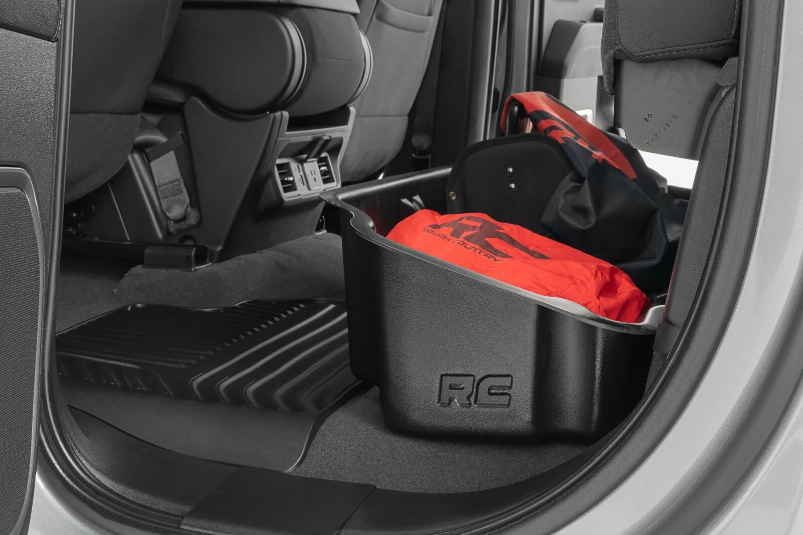Under Seat Storage Double Cab Chevy/GMC 1500/2500HD/3500HD 19-24 RC09061 - Image 2