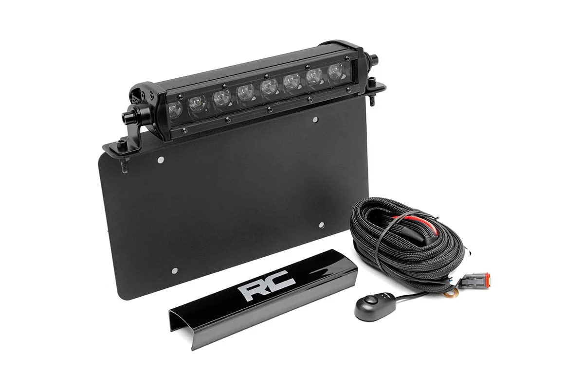 Universal 8in LED License Plate Kit Black Series 70183 - Image 2