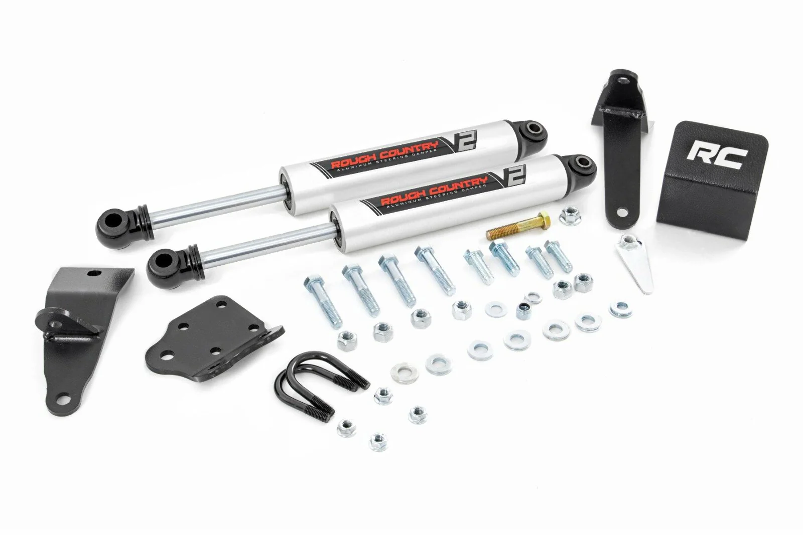 V2 Dual Steering Stabilizer Dodge Ram 2500 3500 2003-2012 4wd 8749570