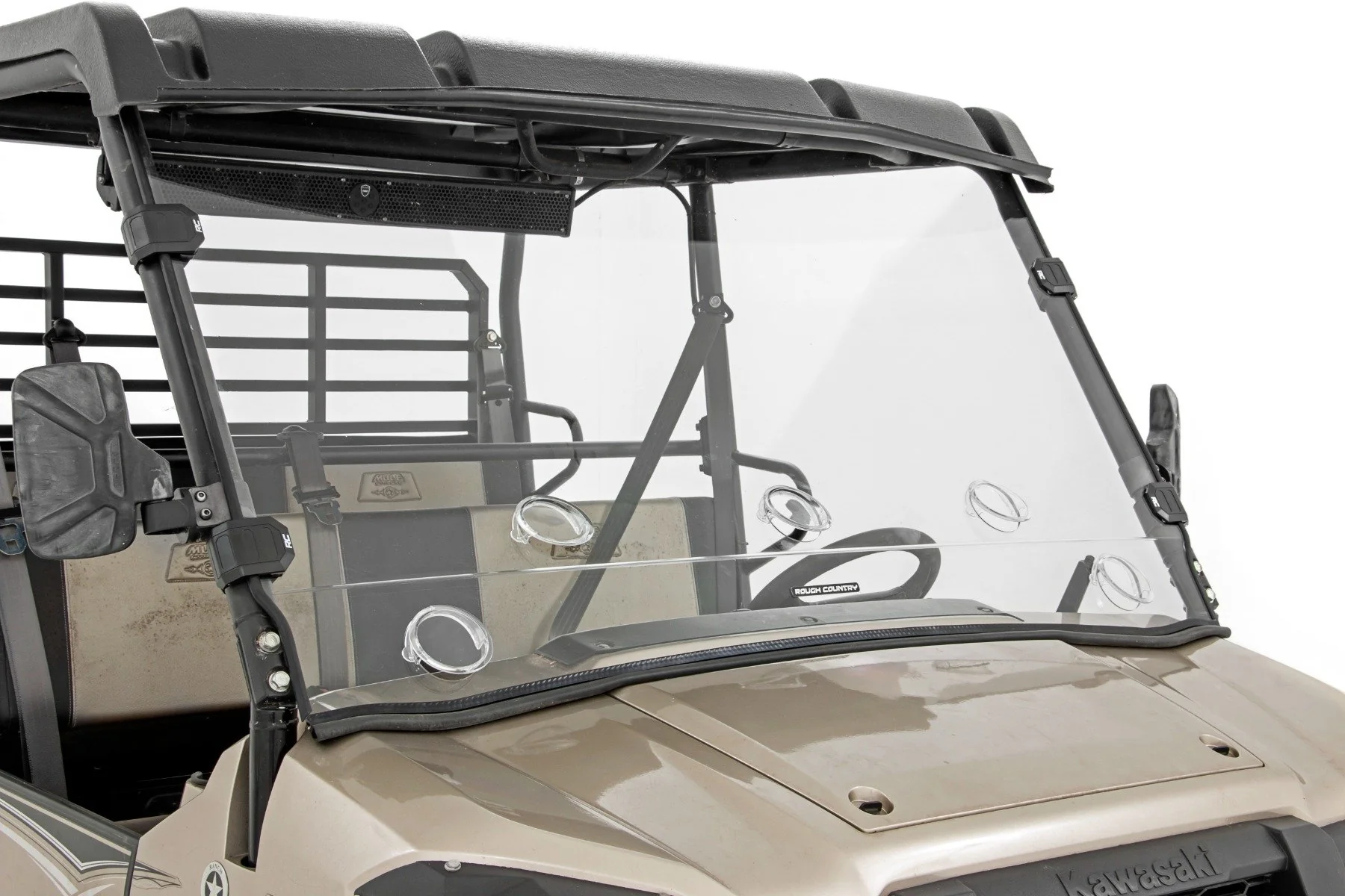 Vented Full Windshield Kawasaki Mule Pro DX/Mule Pro DXT 16-22 98215150 - Image 4