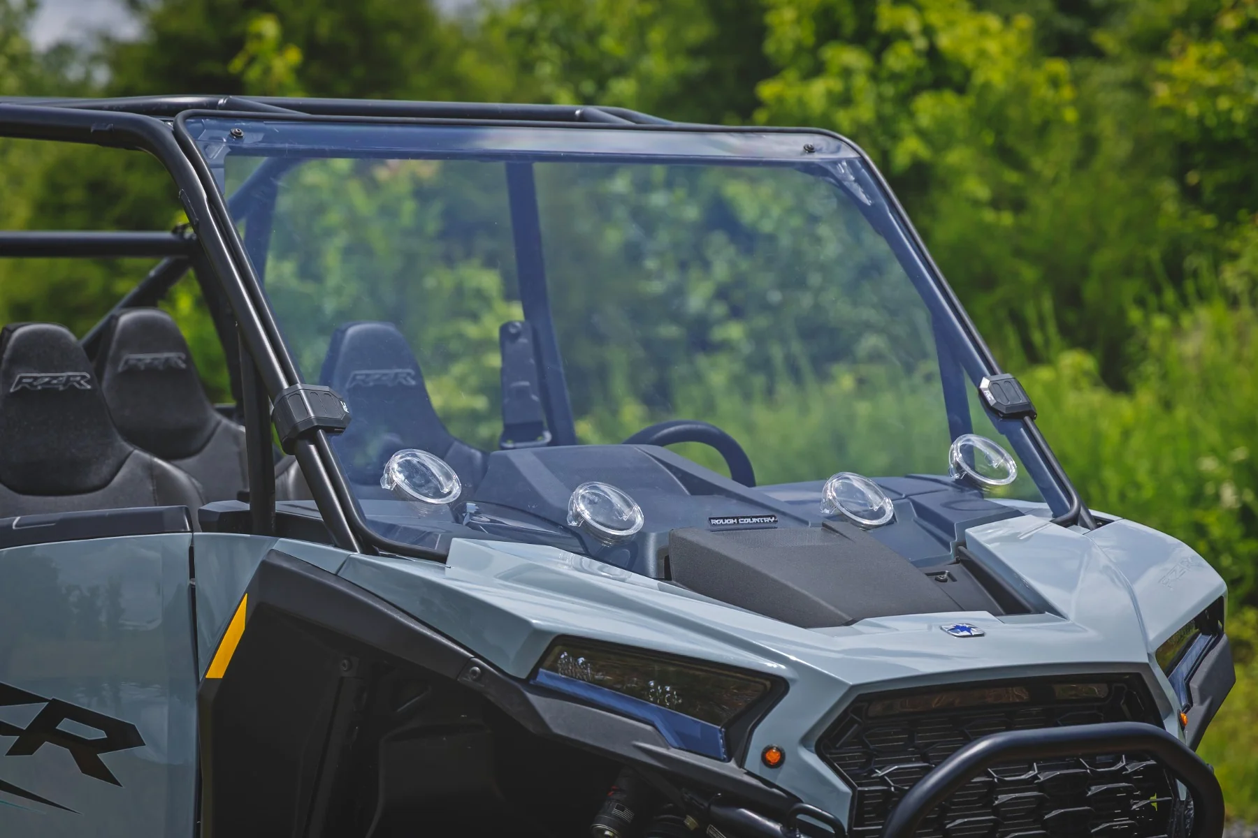 Rough Country Vented Full Windshield | Scratch Resistant |┬á Polaris RZR XP4 1000 98202310 - Image 5