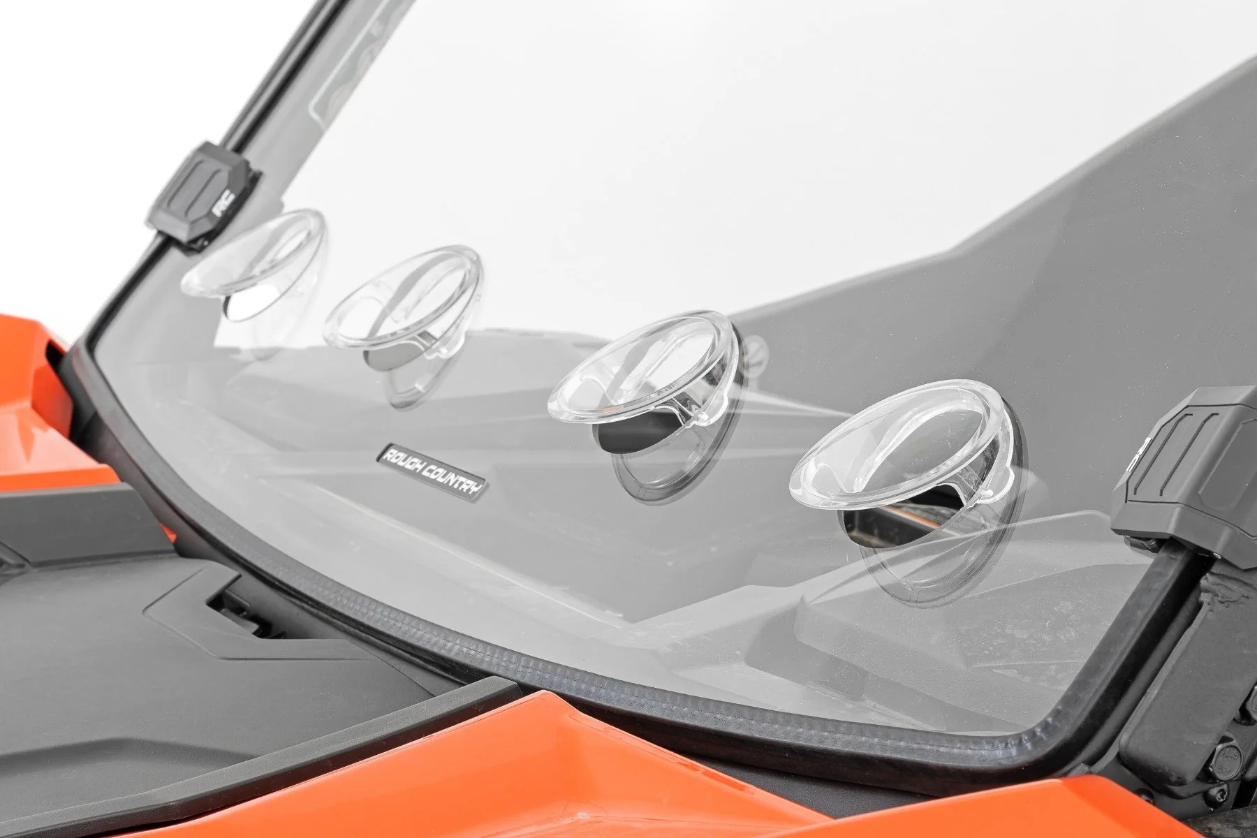 Rough Country Vented Windshield Scratch Resistant Can-Am Maverick Sport 1000R 98201930 - Image 3