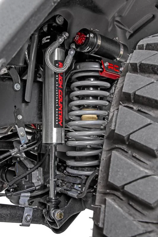Rough Country Vertex 2.5 Adj Rear Shocks 6" for Jeep Gladiator/Wrangler JL 18-24 699024 - Image 2