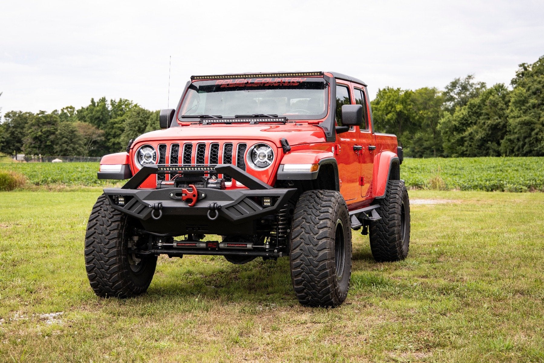 Rough Country Winch Cleat Red RS175R - Image 6