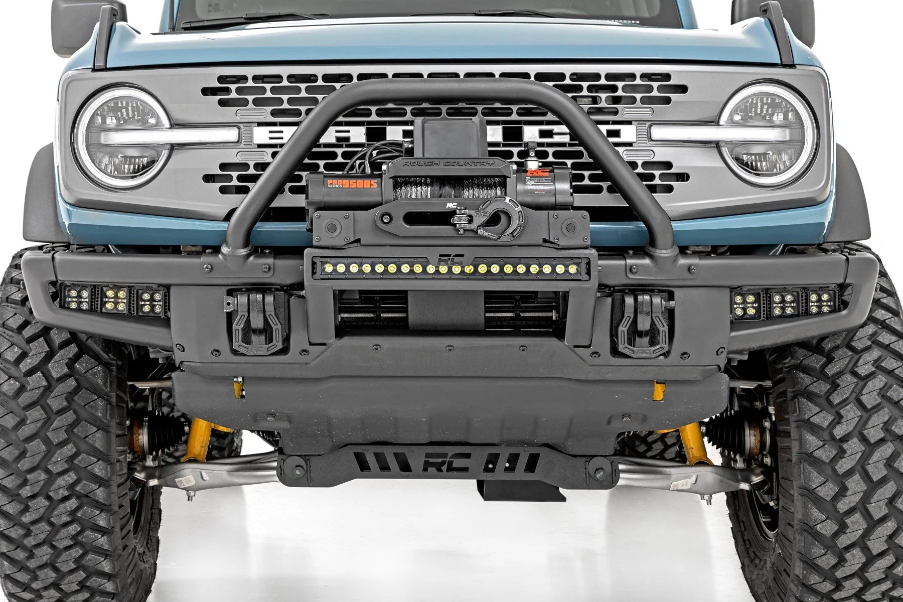 Winch Mount All Models 9500S 20" BlackLED Ford Bronco 21-22 51095 - Image 6