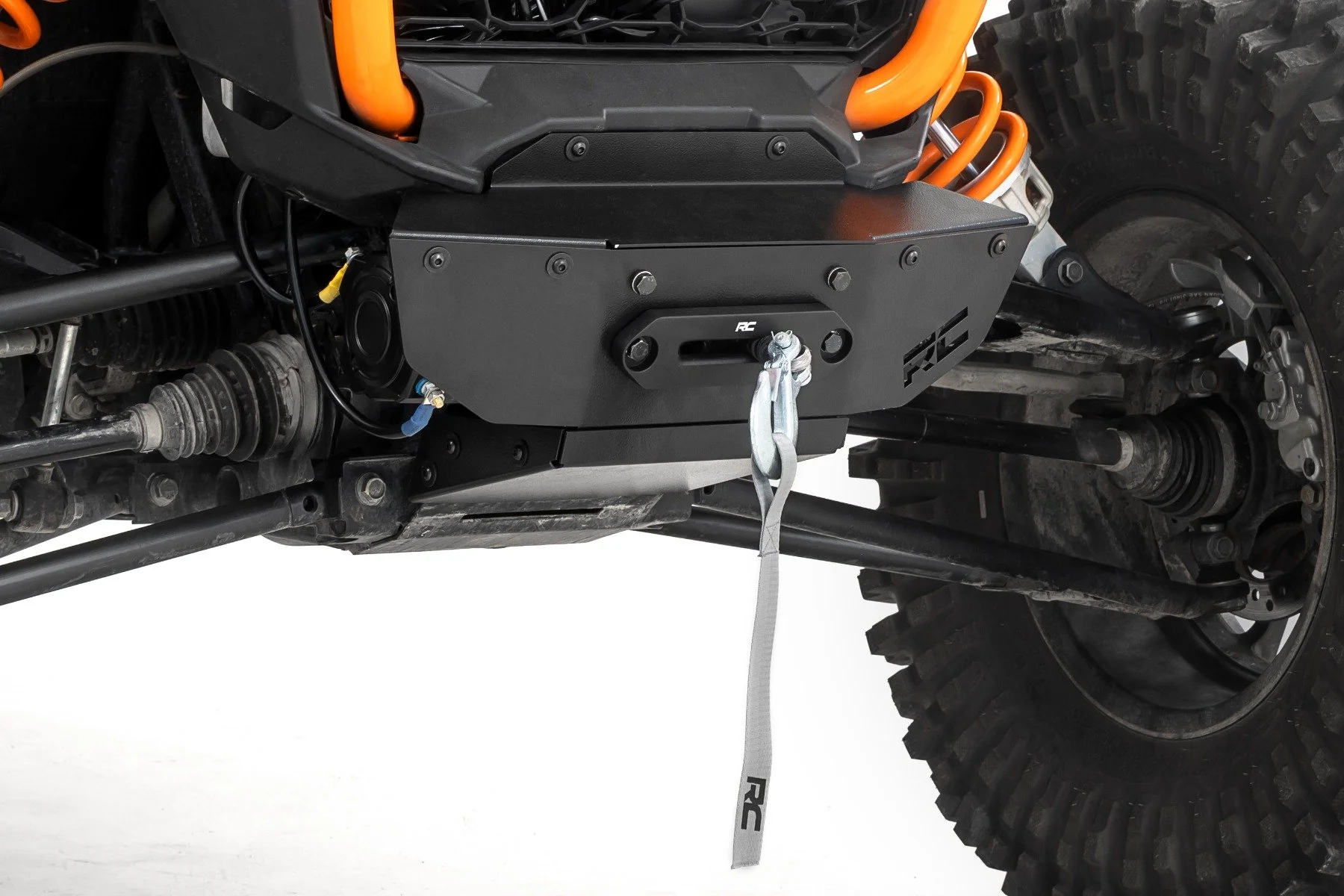 Rough Country Winch Mount | Front | RS6500S | Polaris RZR XP1000-4 (2024) 93206 - Image 2