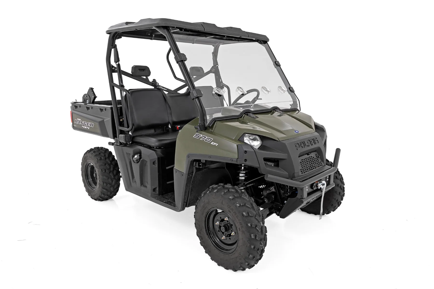 Rough Country Winch Mount | Non-Pro Fit Cage | for Polaris 570 Ranger 92096 - Image 4