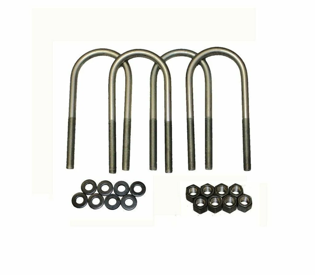 U-bolts Dana 35 Axle fits Jeep Cherokee XJ 1984-2001 (2.75" Wide x 8.5" Long)
