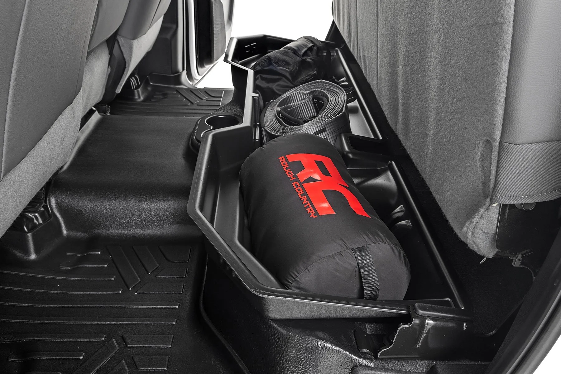 Under Seat Storage Quad/Crew Cab for Ram 02-18 & 19-23 Classic 1500 & 03-23 2500 RC09401 - Image 2