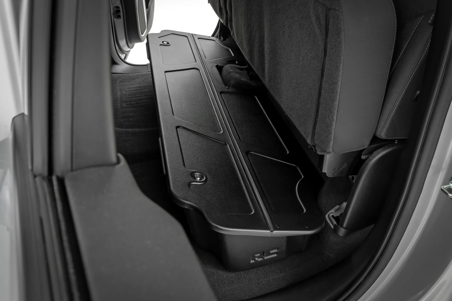 Under Seat Storage w/ Locking Lid Double Cab Chevy/GMC 1500/2500/3500HD 19-26 RC0994 - Image 4